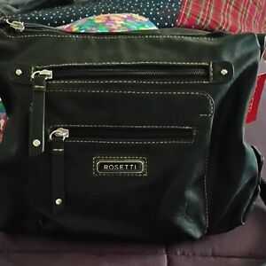 Rosetti Black Crossbody Bag